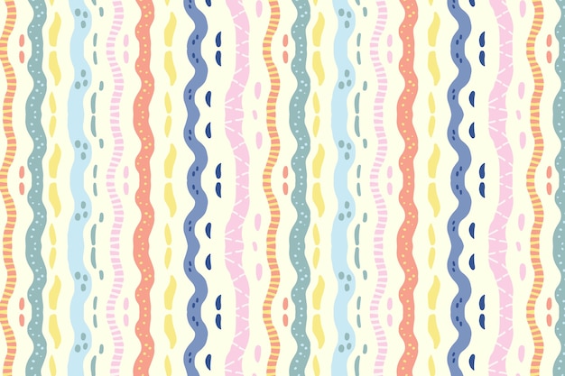 Free vector hand drawn stripes  background