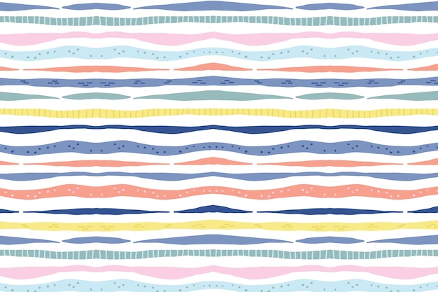 Hand drawn stripes  background