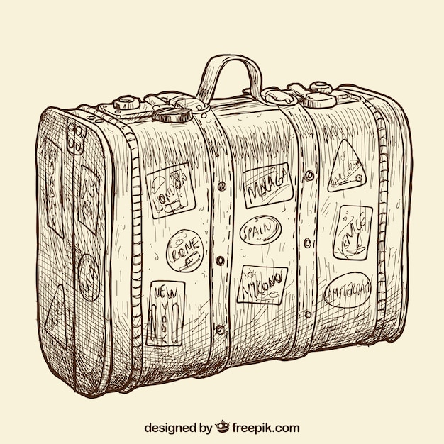 Parts of a Suitcase An Illustrated Guide to Luggage  WanderBIGcom