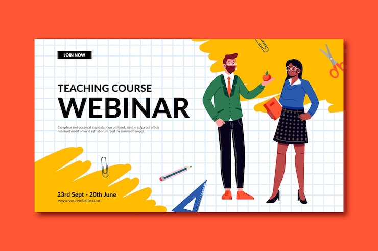 Free Vector hand drawn teacher template