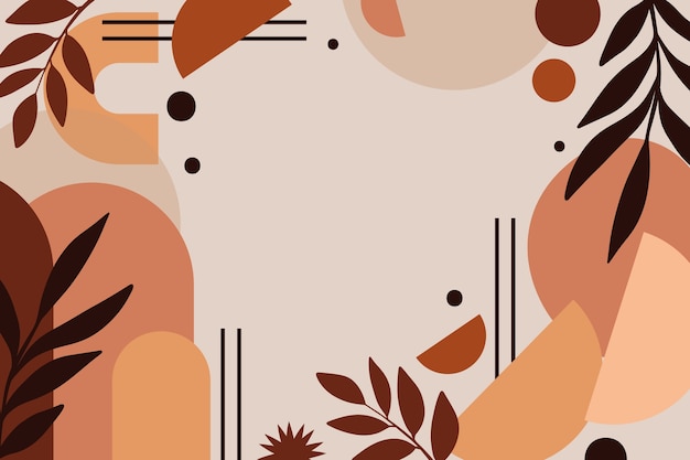 Free vector hand drawn terracotta background