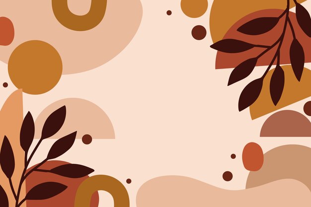 Hand drawn terracotta background