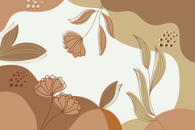 Free vector hand drawn terracotta background