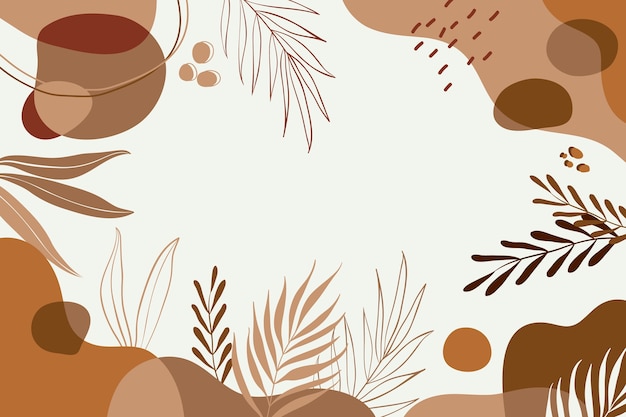 Hand drawn terracotta background