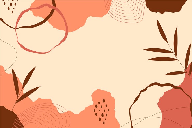 Free Vector hand drawn terracotta background