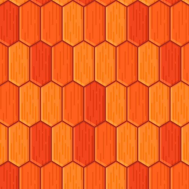 Free vector hand drawn tile pattern illustration