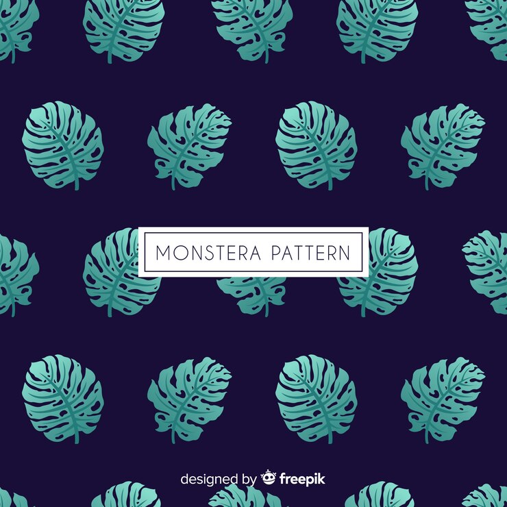 Free Vector hand drawn tropical leaves background