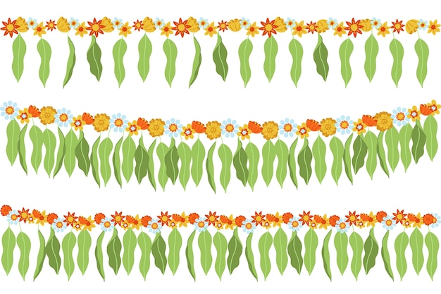 Free vector hand drawn ugadi garland illustration