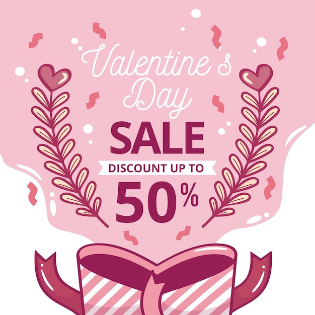 Free vector hand drawn valentine's day sale