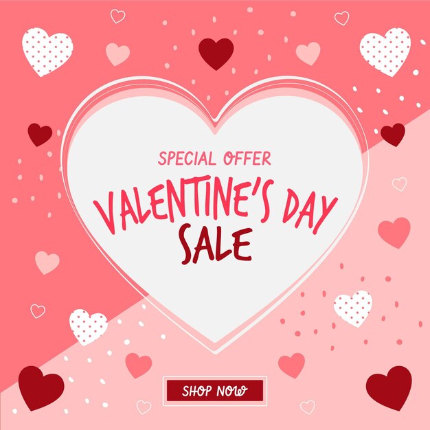 Hand drawn valentine's day special sale