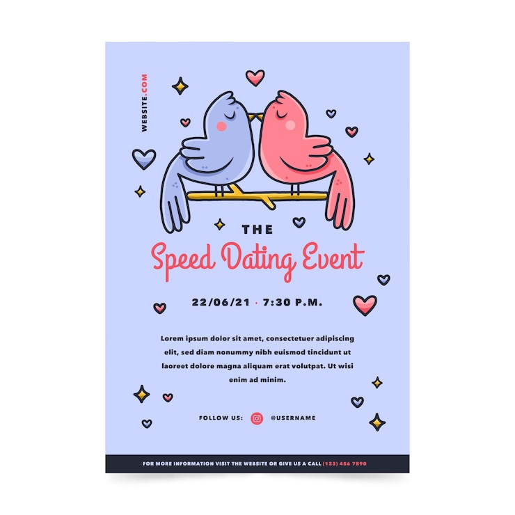 Free Vector hand drawn vertical flyer template