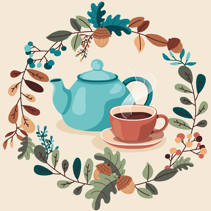 Free Vector hand drawn a/w colours illustration