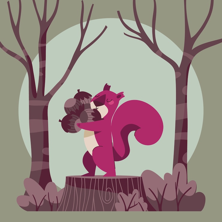 Free Vector hand drawn a/w colours illustration