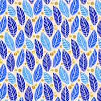 Free vector hand drawn a/w colours pattern design