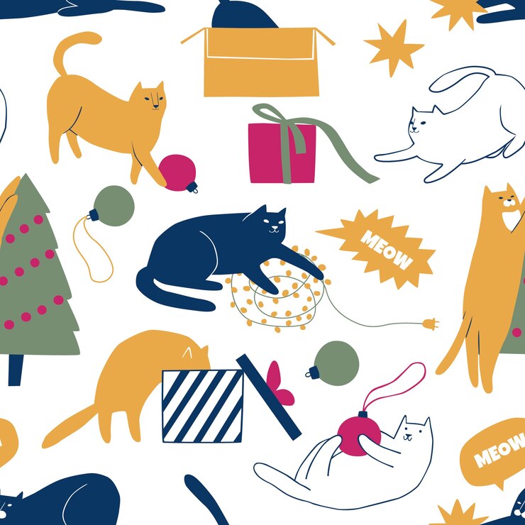 Free Vector hand drawn a w colours pattern