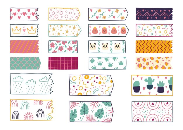 Page 8  Boho Washi Tape Images - Free Download on Freepik