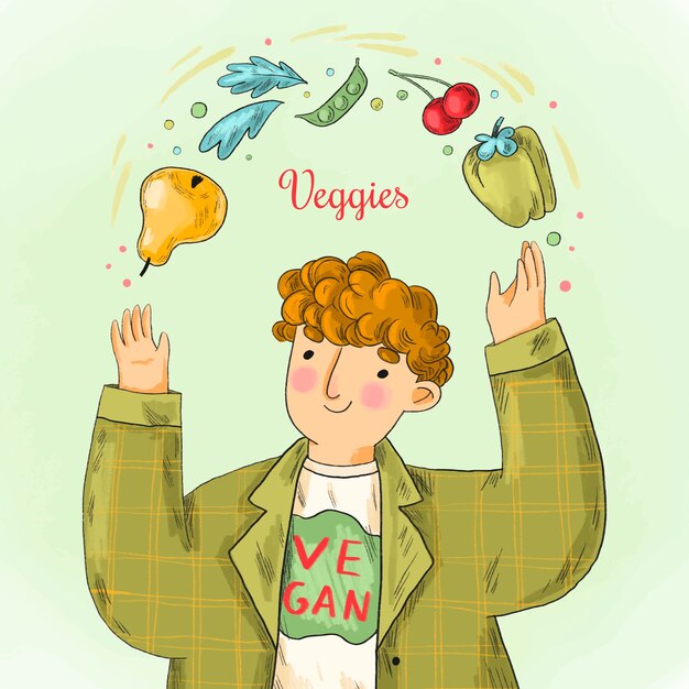 Рисуем полезную еду