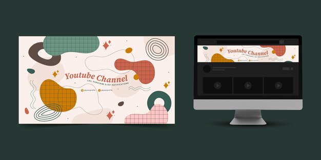 hand drawn youtube banner