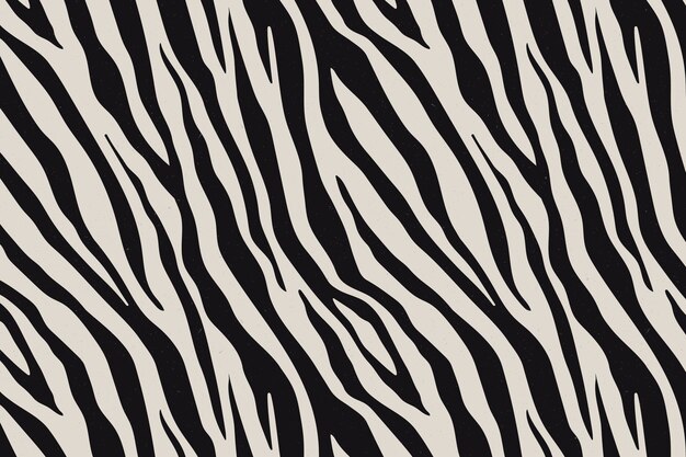 Hand drawn  zebra print pattern background