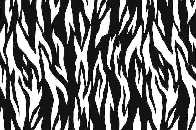 Hand drawn zebra print pattern background