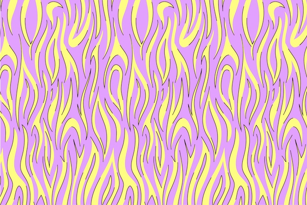 Free Vector hand drawn zebra print pattern background