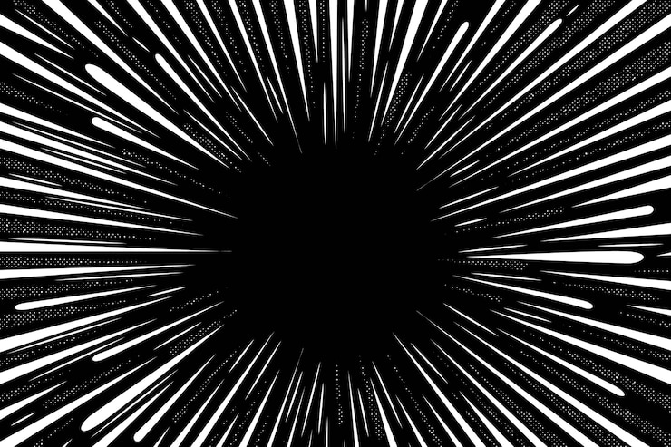 無料Vector 手描きのズーム効果の背景