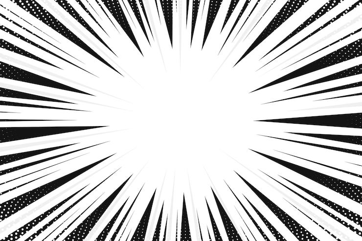 Free Vector hand drawn zoom effect background