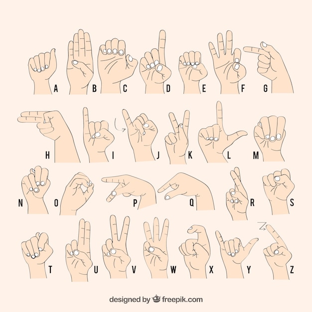 Free vector hand gesture collection