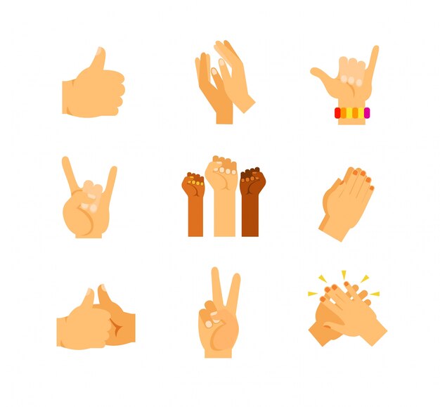 Коллекция жестов