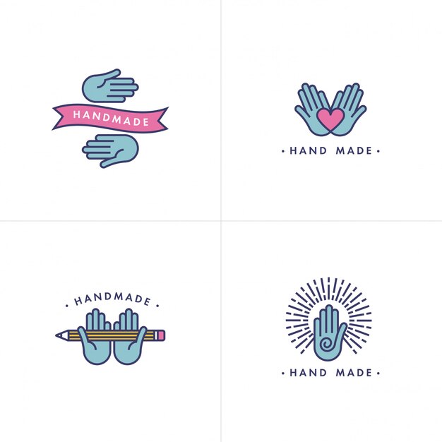 Download Free Download Free Pack Pf Vintage Craft Logos Vector Freepik Use our free logo maker to create a logo and build your brand. Put your logo on business cards, promotional products, or your website for brand visibility.