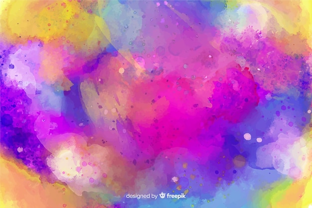 Hand painted abstract background