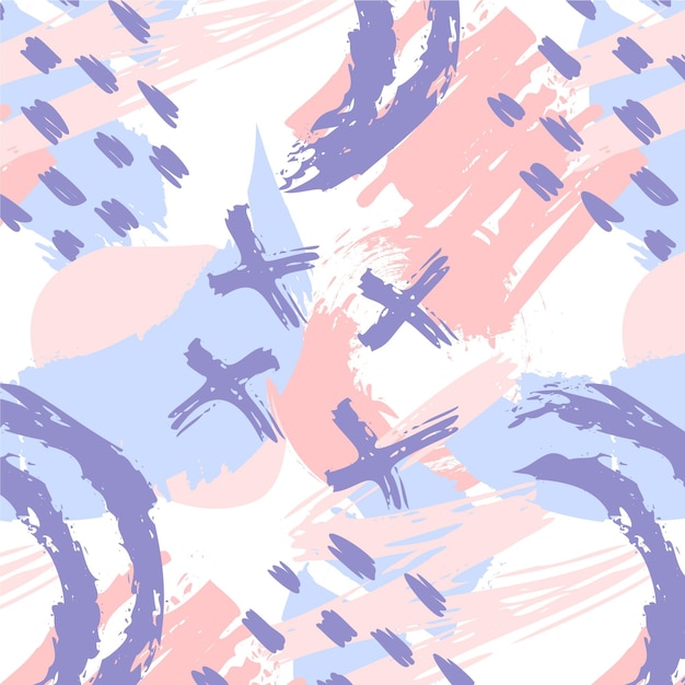 Free vector hand painted abstract painting pattern