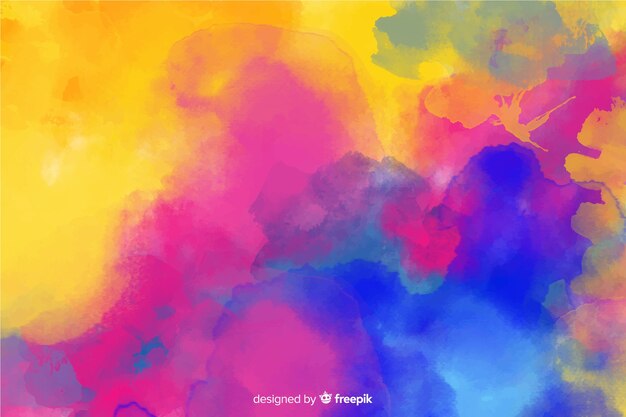 Hand painted background in abstract design