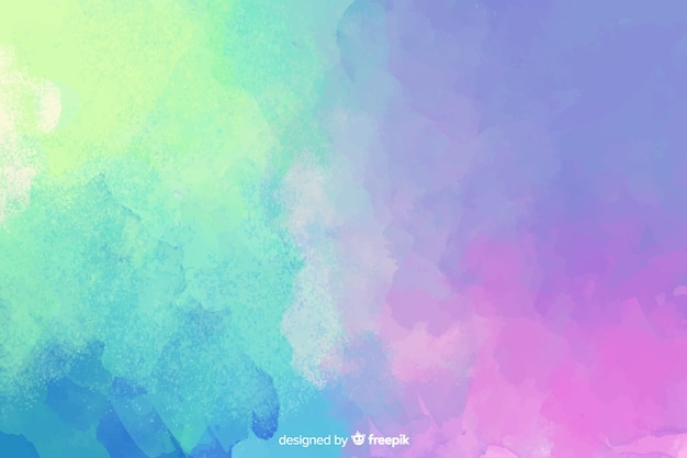 Free vector hand painted background watercolor style