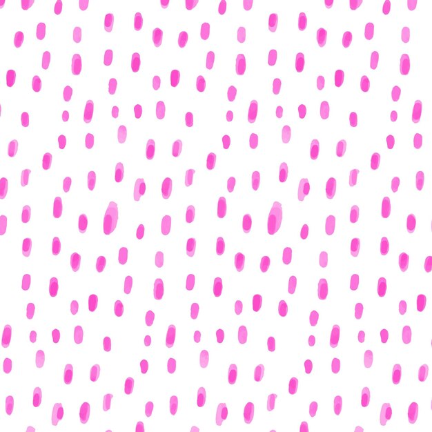 Hand painted dotty pattern