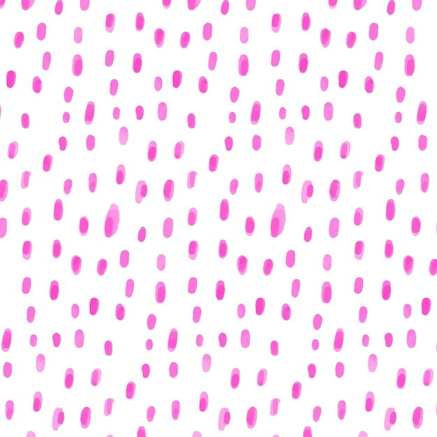 Hand painted dotty pattern