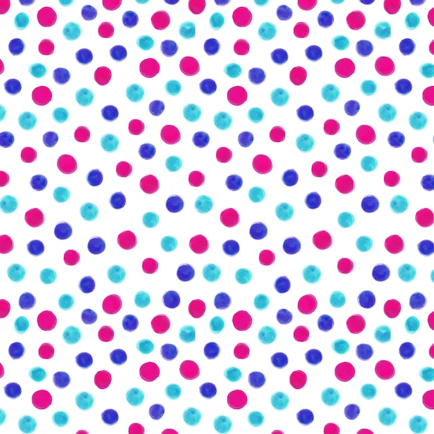 Free vector hand painted dotty pattern