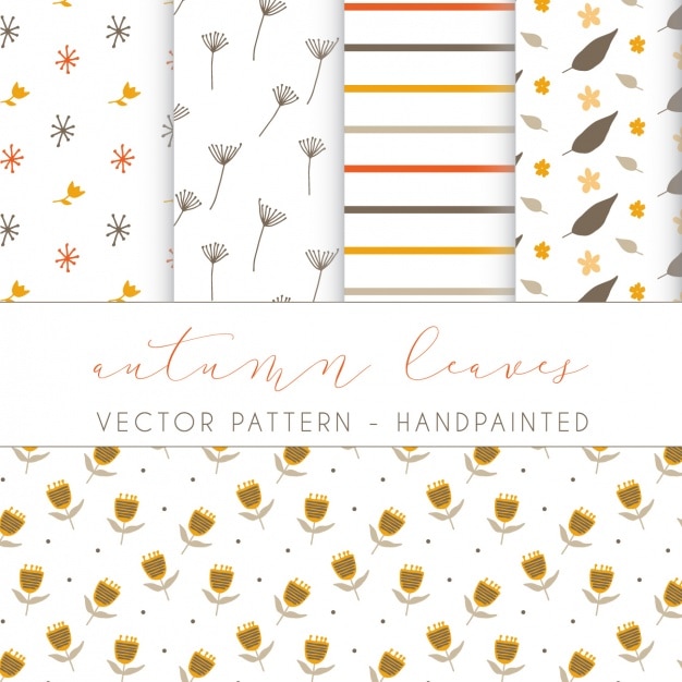 Free vector hand painted pattern design