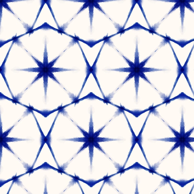 Free vector hand painted shibori pattern