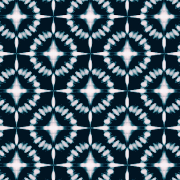 Hand painted shibori pattern