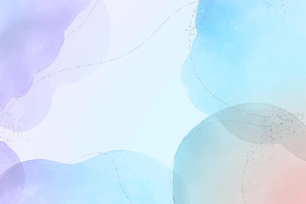 Free vector hand painted watercolor abstract watercolor background