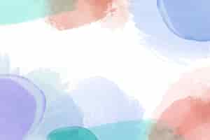 無料ベクター 手描きの水彩画抽象的な水彩画の背景