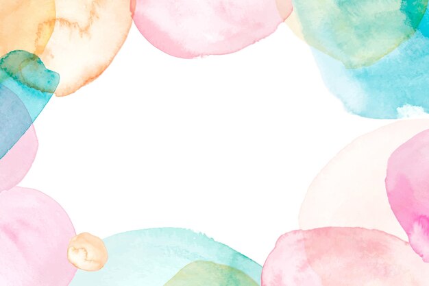 水彩桜の壁紙 無料のベクター