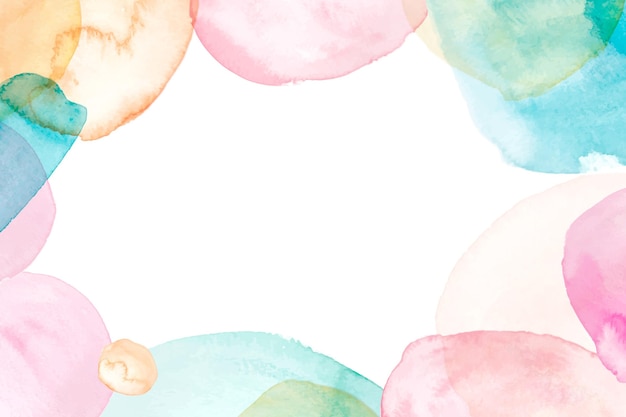 水彩桜の壁紙 無料のベクター