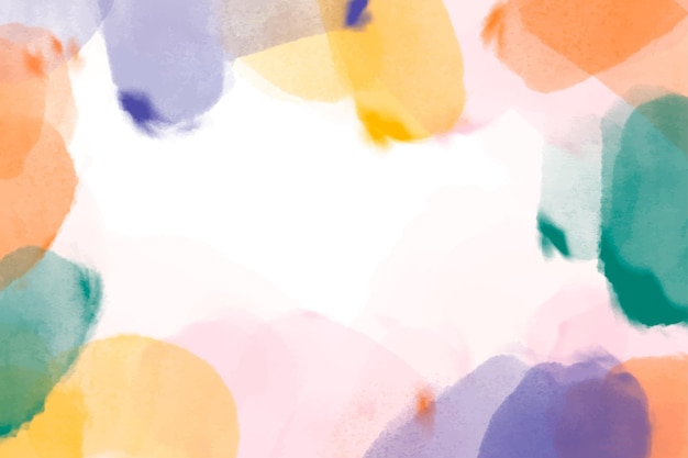 Free Vector hand painted watercolor background