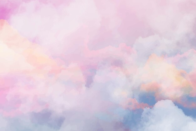 Colorful Cloud Background Wallpaper 8K Highest Quality 