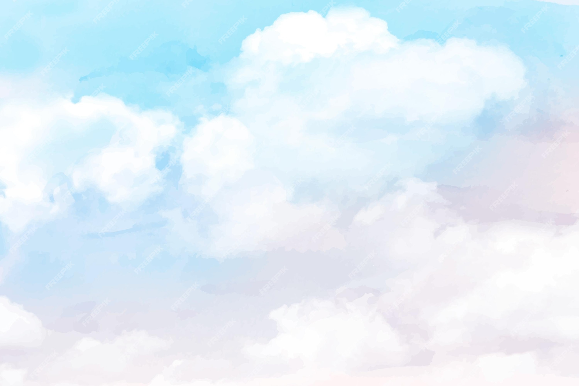 Details 100 sky watercolor background