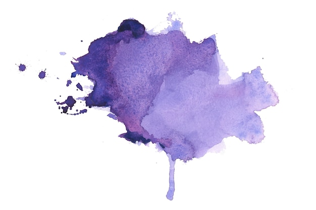 Free vector hand painted watercolor stain texture background