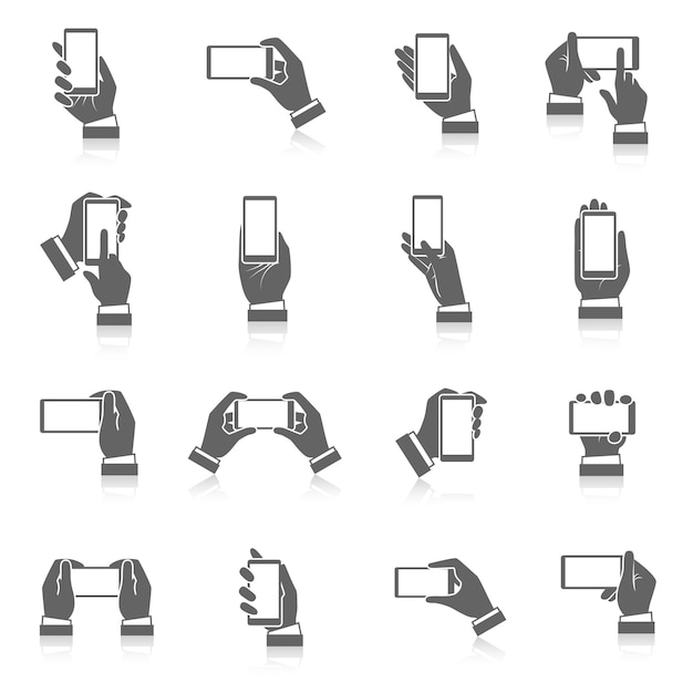 Handy-Symbol. Handy-Kommunikation. Stock-Clipart, Lizenzfreie