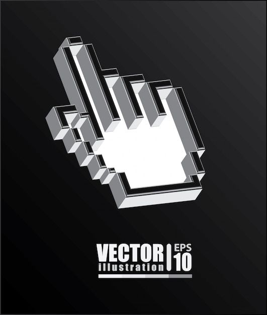 Free vector hand